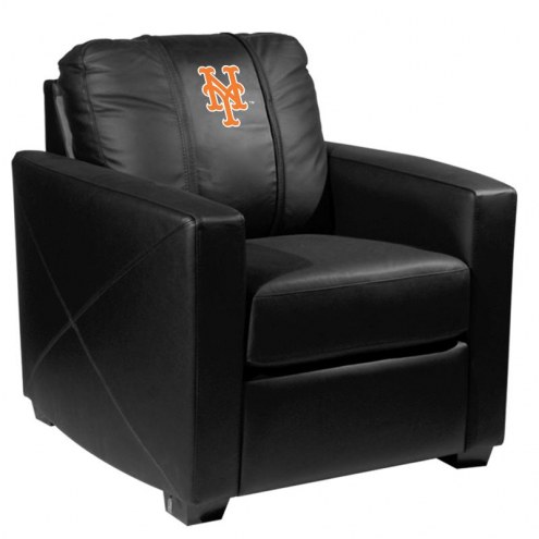 New York Mets XZipit Silver Club Chair with Secondary Logo