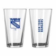 New York Rangers 16 oz. Gameday Pint Glass