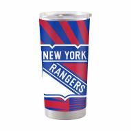 New York Rangers 20 oz. Mascot Stainless Steel Tumbler
