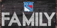 New York Rangers 6" x 12" Family Sign
