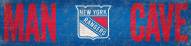 New York Rangers 6" x 24" Man Cave Sign