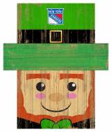 New York Rangers 6" x 5" Leprechaun Head