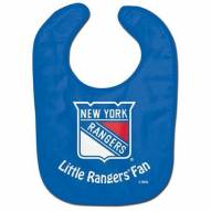 New York Rangers All Pro Little Fan Baby Bib