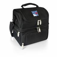 New York Rangers Black Pranzo Insulated Lunch Box