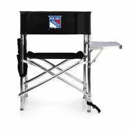 New York Rangers Black Sports Folding Chair