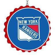New York Rangers Bottle Cap Dangler
