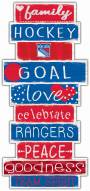 New York Rangers Celebrations Stack Sign
