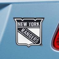 New York Rangers Chrome Metal Car Emblem