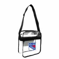 New York Rangers Clear Crossbody Carry-All Bag