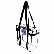 New York Rangers Clear Tote Along