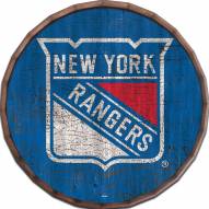 New York Rangers Cracked Color 16" Barrel Top
