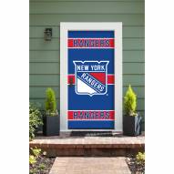 New York Rangers Front Door Cover