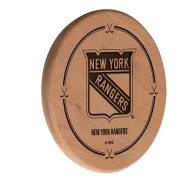 New York Rangers Laser Engraved Wood Sign