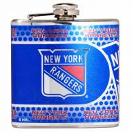 New York Rangers Hi-Def Stainless Steel Flask