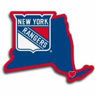 New York Rangers Home State Decal