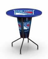 New York Rangers Indoor Lighted Pub Table