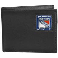 New York Rangers Leather Bi-fold Wallet