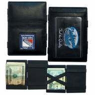 New York Rangers Leather Jacob's Ladder Wallet