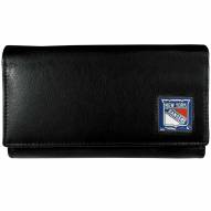 New York Rangers Leather Women's Wallet
