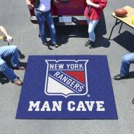 New York Rangers Man Cave Tailgate Mat