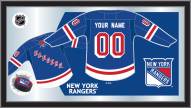 New York Rangers Personalized Jersey Mirror