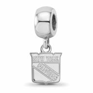 New York Rangers Sterling Silver Extra Small Bead Charm