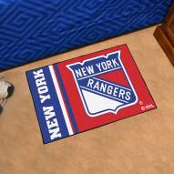 New York Rangers Uniform Inspired Starter Rug