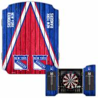 New York Rangers Dartboard Cabinet