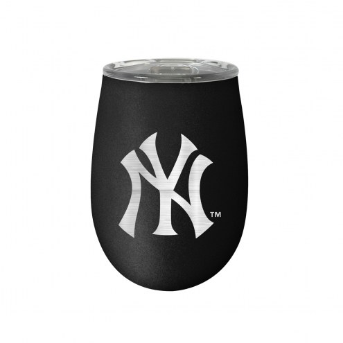 New York Yankees 10 oz. Stealth Blush Wine Tumbler