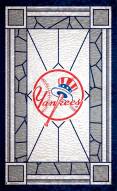New York Yankees 11" x 19" Stained Glass Sign