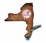 New York Yankees 12" Roadmap State Sign