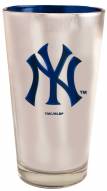New York Yankees 16 oz. Electroplated Pint Glass