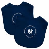 New York Yankees 2-Pack Baby Bibs