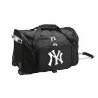 New York Yankees 22" Rolling Duffle Bag