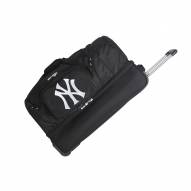 New York Yankees 27" Drop Bottom Wheeled Duffle Bag