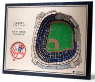 New York Yankees 5-Layer StadiumViews 3D Wall Art