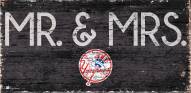 New York Yankees 6" x 12" Mr. & Mrs. Sign