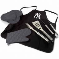 New York Yankees BBQ Apron Tote Set