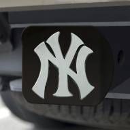 New York Yankees Black Matte Hitch Cover