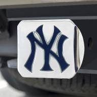 New York Yankees Chrome Color Hitch Cover