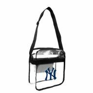 New York Yankees Clear Crossbody Carry-All Bag