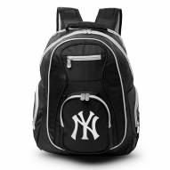 MLB New York Yankees Colored Trim Premium Laptop Backpack