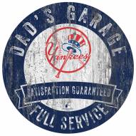 New York Yankees Dad's Garage Sign