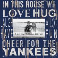 New York Yankees In This House 10" x 10" Picture Frame