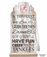 New York Yankees In This House Mask Holder