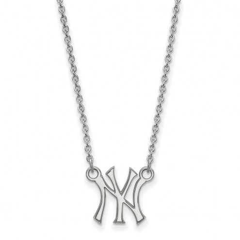 New York Yankees Sterling Silver Small Pendant Necklace