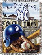 New York Yankees MLB Woven Tapestry Throw Blanket
