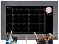 New York Yankees Monthly Chalkboard with Frame