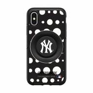 New York Yankees OtterBox Symmetry Polka Dot PopSocket iPhone Case