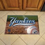 New York Yankees Scraper Door Mat